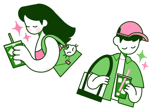 Matcha Fest Characters